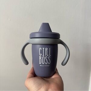 Bella Tunno Sippy Cup “Girl Boss” Purple *Like New Condition